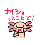 ウーパールーパー絵日記（個別スタンプ：24）