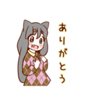 猫耳女の子（個別スタンプ：2）