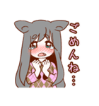 猫耳女の子（個別スタンプ：13）