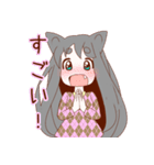 猫耳女の子（個別スタンプ：16）