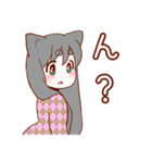 猫耳女の子（個別スタンプ：18）