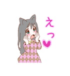 猫耳女の子（個別スタンプ：23）