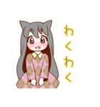 猫耳女の子（個別スタンプ：36）