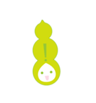 round peas（個別スタンプ：9）