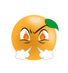 オレンジの表情（個別スタンプ：10）