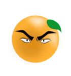オレンジの表情（個別スタンプ：33）