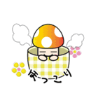 カラフルきのこちゃんズ2（個別スタンプ：40）