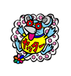 そして色々な色ネズミ（個別スタンプ：10）