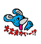 そして色々な色ネズミ（個別スタンプ：36）