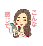 美容室で働く美容師さんのスタンプ（個別スタンプ：27）