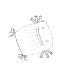 やっこくん。かわいい瞳で旅好き。（個別スタンプ：2）