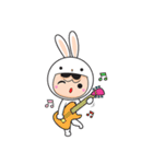 Naughty Bunny Boy（個別スタンプ：25）