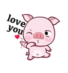 Lovely Piggy Doll（個別スタンプ：32）