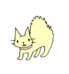 クリームねこカスタード（個別スタンプ：12）