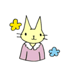 クリームねこカスタード（個別スタンプ：25）