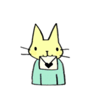クリームねこカスタード（個別スタンプ：26）