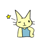 クリームねこカスタード（個別スタンプ：30）
