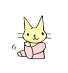 クリームねこカスタード（個別スタンプ：37）