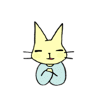 クリームねこカスタード（個別スタンプ：38）