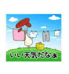 きのこ3姉妹 (日本語バージョン)（個別スタンプ：6）