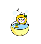 ゆずうさぎ（個別スタンプ：25）