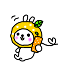 ゆずうさぎ（個別スタンプ：28）