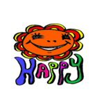 Happy  Sticker（個別スタンプ：9）