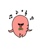 黒眼鏡のタコ（個別スタンプ：1）
