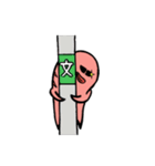 黒眼鏡のタコ（個別スタンプ：18）