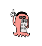 黒眼鏡のタコ（個別スタンプ：29）