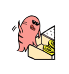 黒眼鏡のタコ（個別スタンプ：32）