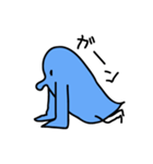 ハッピーな青い鳥（個別スタンプ：11）