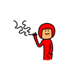 あかマンのスタンプ（個別スタンプ：8）