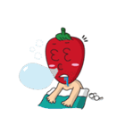 イチゴの男（個別スタンプ：6）
