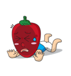 イチゴの男（個別スタンプ：8）