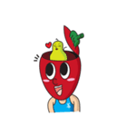 イチゴの男（個別スタンプ：12）
