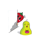 イチゴの男（個別スタンプ：27）