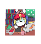 いたずらバニー（個別スタンプ：4）