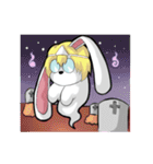 いたずらバニー（個別スタンプ：9）