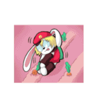 いたずらバニー（個別スタンプ：18）