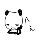 One day of a panda（個別スタンプ：38）