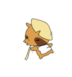 Pilgrim Racoon dog（個別スタンプ：3）