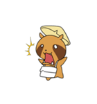 Pilgrim Racoon dog（個別スタンプ：5）