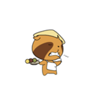 Pilgrim Racoon dog（個別スタンプ：6）
