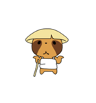Pilgrim Racoon dog（個別スタンプ：7）