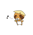 Pilgrim Racoon dog（個別スタンプ：9）