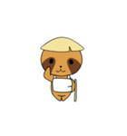 Pilgrim Racoon dog（個別スタンプ：11）