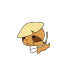 Pilgrim Racoon dog（個別スタンプ：16）