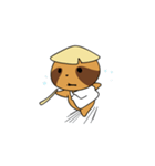 Pilgrim Racoon dog（個別スタンプ：18）