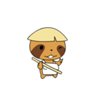 Pilgrim Racoon dog（個別スタンプ：20）